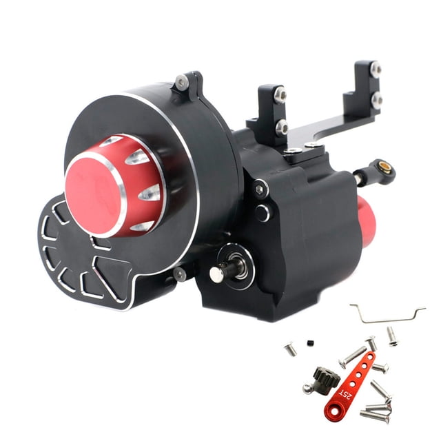 Ounissouiy Transmisión SCX10 Axial Ghosts Caja de ondas bajas Accesorios Metal Gears Reverse Ghosts Precise Actualizado Kits de construcción modelo Ounissouiy FN011864-00