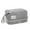 Gray, variant on Gustave Zipper Travel Makeup Bag Double Layer Cosmetic Organizer Portable Waterproof Toiletry Pouch with Brushes Holder, Gray