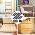 thumbnail image 3 of Chendee Black Straight Brackets 304Stainless Steel Flat Mending Plates With Screws,24Pcs, 3 of 9