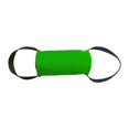 thumbnail image 1 of Juguete para perros con 2 asas resistentes, resistente al desgarro, para entrenamiento de cachorros, almohada para morder y tirar para entrenamiento verde, 1 of 8