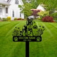 thumbnail image 3 of Handmadetneonsign Plott Hound Dog Memorial Metal With Stake, Dog Stake Metal Name Sign Stake, Garden Metal Stake Decor 58968, 3 of 5