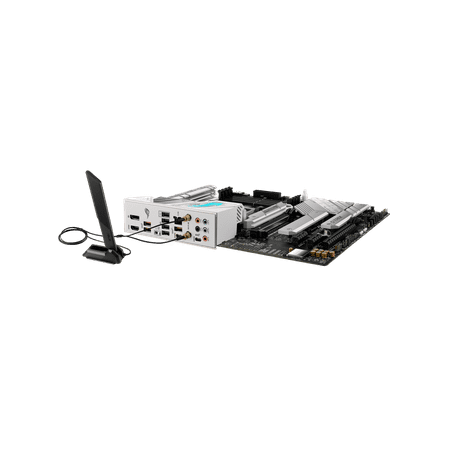 ASUS - ROG STRIX B650-A GAMING WIFI (Socket AM5) AMD B650 ATX DDR5 Wi-Fi 6E Motherboard - White
