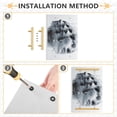 thumbnail image 2 of Bath Accessories Sets Single Print Decorative Tray With Handle For Home Bathroom Bedroom Digital Human, 2 of 7