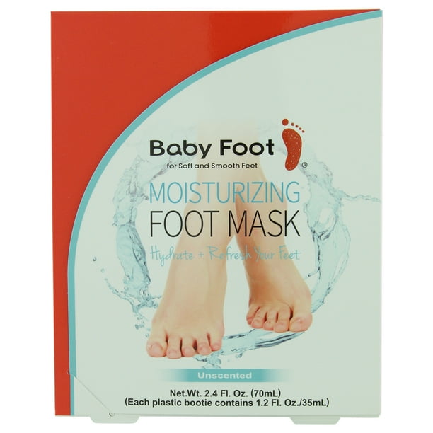 Baby Foot Moisturizing Foot Mask 15 Min Non Peel Treatment Walmart