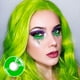 thumbnail image 5 of 1 par de lentes de contacto de color para ojos, accesorios de cosplay de anime, lentes de contacto de colores, lentes de contacto multicolores, azules y rojos, lentes de contacto para Halloween, 5 of 5