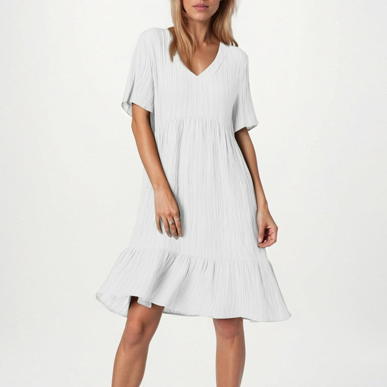 cotton beach dresses for over 50s Crochet white beach dress/beach Cover-Ups dress/mini white cotton cover-ups