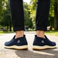 thumbnail image 6 of BERANMEY Mens Mesh Casual Sneakers Shoes Lightweight Slip on Walking Shoes Loafers for Men with Arch Support Comfort Wide Width Loafers, 6 of 9