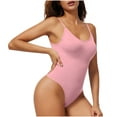 thumbnail image 2 of Wancir Women's High-Compression Yoga Bodysuit Solid Color with Tummy Control & Seamless Design, 2 of 7