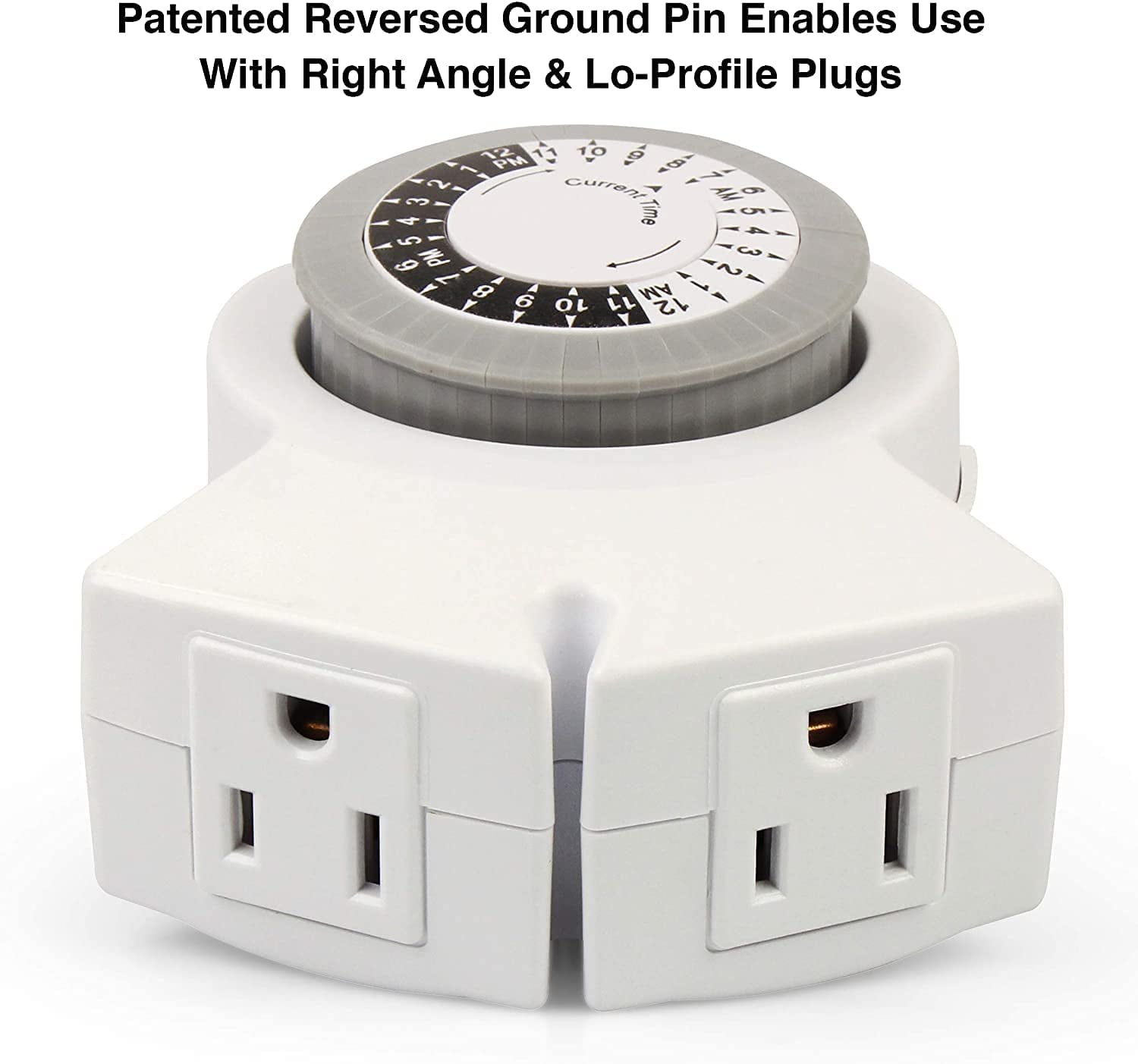 Togoal T319 Programmable Plug-In Light Timer For Electrical Outlet Indoor  Digita