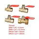 thumbnail image 3 of Brass Small Ball Valve 1/2 Inch Female/male Thread Brass Valve Connector Joint Copper Pipe Fitting, 3 of 5