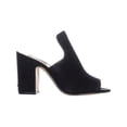 thumbnail image 4 of Womens DKNY Hester Mule Peep Toe Mule Heels, Black, 6 US / 36 EU, 4 of 5