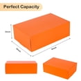 thumbnail image 2 of Caja de regalo NEWSNOW, 23 x 15 x 8 cm, 10 unidades, color naranja, 2 of 7
