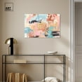 thumbnail image 3 of Doll Memories-Abstract Splashes Colorful Abstract Canvas Wall Art by Art Remedy, Gallery Wrapped, 30"x20", 3 of 7