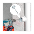 thumbnail image 1 of 2 Pouces PVC Joint de Tuyau d'Eau Bit Protecteur de Joint Coupe-Tuyau Interne, 1 of 5