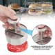 thumbnail image 4 of Adjustable Burger Press 4.5 Inch Hamburger Patty Maker Stuffed Hamburger Press Maker Patty Making Mold For Perfect Burger Beef Patties Dinners Bbq, 4 of 5