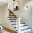 thumbnail image 3 of Aladarimostinin 5.3-in W 1 -Light Polished Gold Wall Sconce, 3 of 16