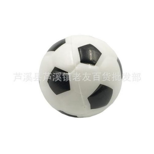 KAKOWELY Juego de 12 mini pelotas antiestrés de fútbol, pequeñas pelotas deportivas de poliuretano para niños, ideal como recuerdo de fiesta de fútbol, decoración o recompensa escolar o de carnaval.