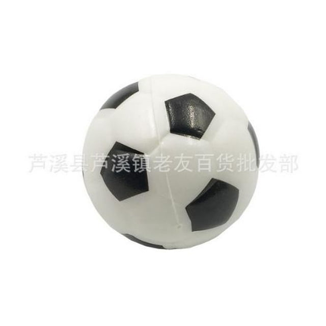 KAKOWELY Juego de 12 mini pelotas antiestrés de fútbol, pequeñas pelotas deportivas de poliuretano para niños, ideal como recuerdo de fiesta de fútbol, decoración o recompensa escolar o de carnaval.
