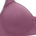 thumbnail image 4 of Dyegold Brasieres Para Mujer Stretch Wirefree Comfort Solid Bra Ladies Seamless Casual Plus Size Underwear Full Coverage Lift Bralette Sports Bra Wireless Bralettes Everyday Wear, 4 of 7