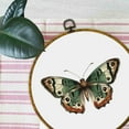 thumbnail image 3 of Moody Dragonfly Wall Art Decor, vintage butterfly wall art,  Vintage Dark Academia Insect Canvas Print 10x10, Cottagecore Minimalist Round Wall Hanging for Bedroom Living Room, 3 of 8