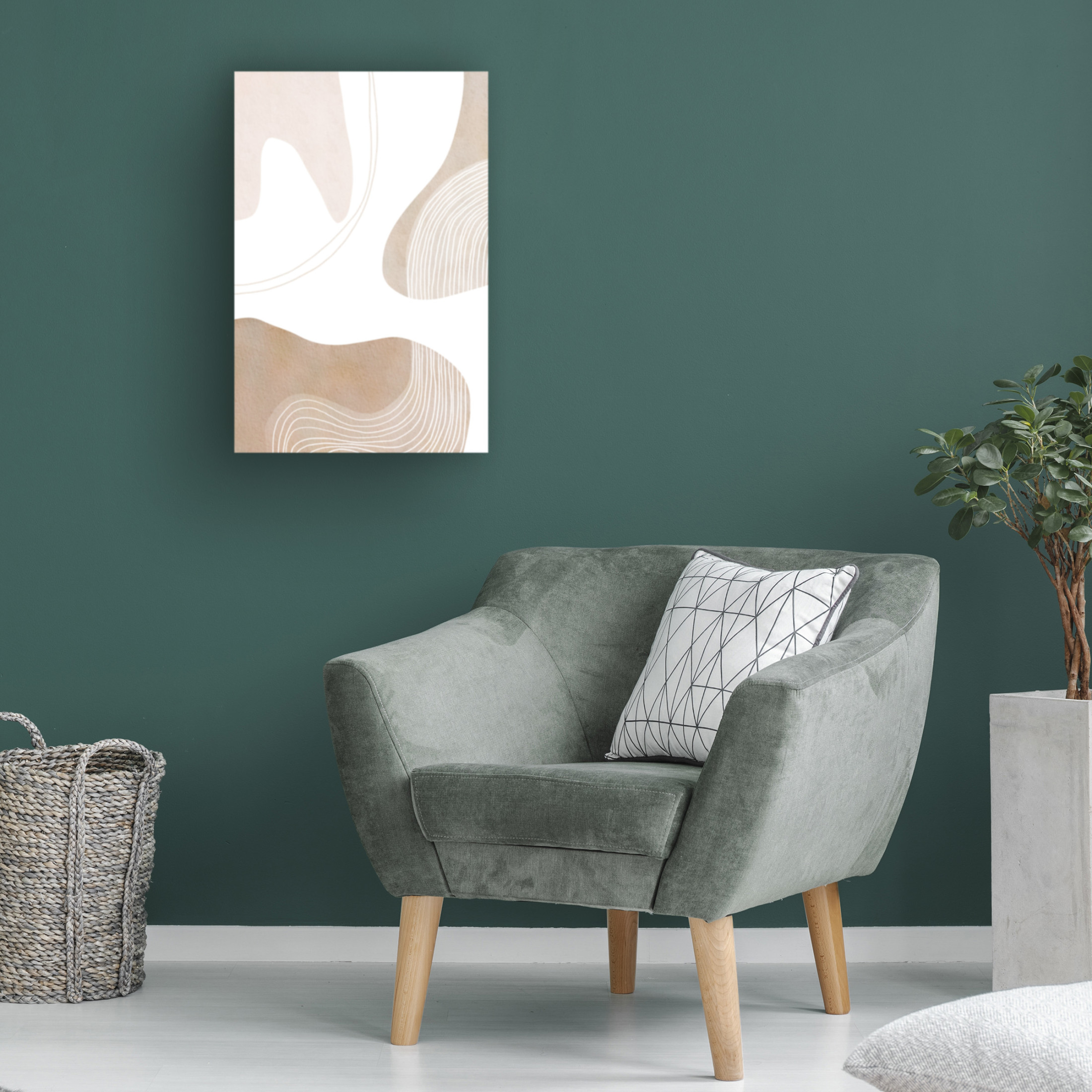 Trademark Fine Art Melloi Art Prints Abstract 8 Canvas Wall Art