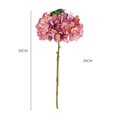 thumbnail image 3 of Artificial Hydrangea Bouquet Simulation Silk Flowers For Home Wedding Office Party Garden Cafe Decoration, 3 of 8