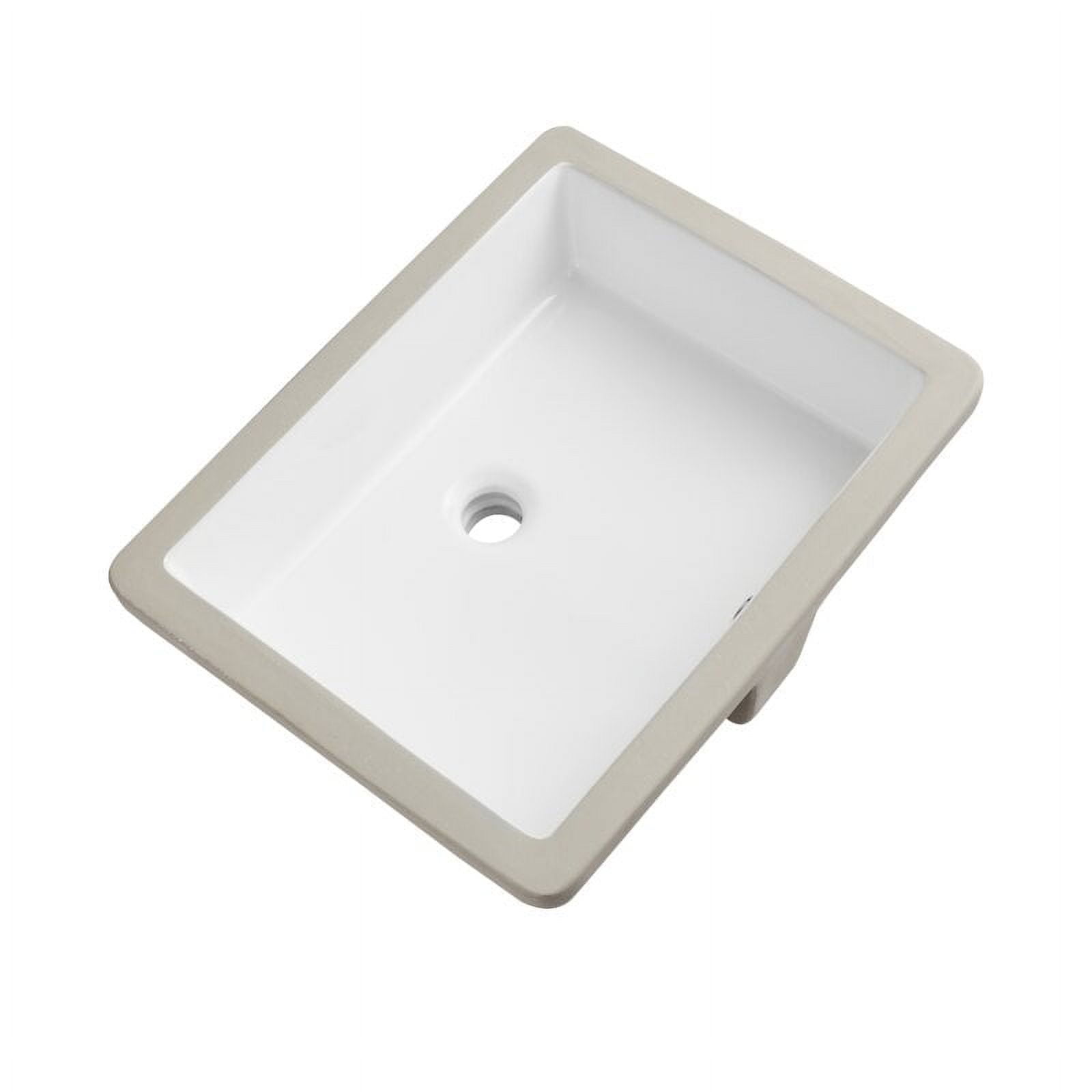 VEIKOUS White Natural Wood Drop-In Rectangular Trough Modern Bathroom Sink  (11-in x 23.6-in) in the Bathroom Sinks department at