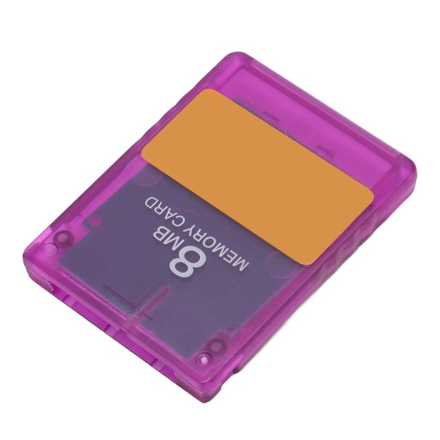 Console Memory Card, V1.966 Transparent Case Plug and Play OPL HD Loader Program Card for Game Console Transparent Blue,Transparent Red,Transparent Orange,Transparent Purple