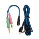 thumbnail image 2 of Adaptador de extensión de cable de audio estéreo 2 en 1 Adaptador de cable auxiliar de audio estéreo A, 2 of 8