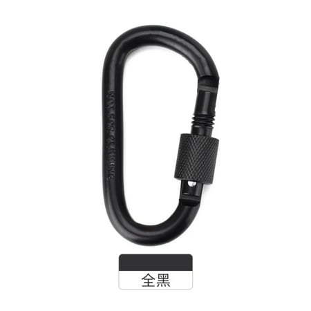 

Outdoor Aluminum Alloy Carabiner 1Pcs Durable and Lightweight Climbing Travel Kit for Camping Equipment Essential Survival Gear for Mountaineering and Camp Activities.