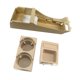 thumbnail image 2 of Base embellecedora de la consola central Accesorios para automóviles Montaje práctico y profesional con brazo Beige, 2 of 8