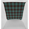 thumbnail image 2 of Buffalo Check Plaid Dining Room Chair Back Covers or Seat Covers by Penny's Needful Things (Chair Back Cover Only) (17 W x 20 H CHAIR BACK) (Green), 2 of 3
