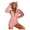 Pink, variant on Aayomet Jumpsuits For Women Women's Autumn Cute Hooded Coat Jumpsuit Solid Rompers Home Service Jumpsuit,Pink M