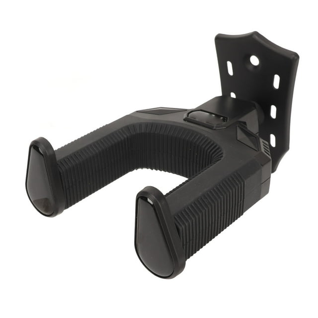 Self Locking Guitar Wall Mount Hanger, Protects Instruments, Saves Space, Compatible With All Guitar Types