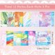 thumbnail image 2 of Bloc de papel para álbum de recortes con 24 hojas y 12 estilos de estampados, 5,98 x 5,98 pulgadas, para pintar, decorar, decoupage, diario, etc., 2 of 9