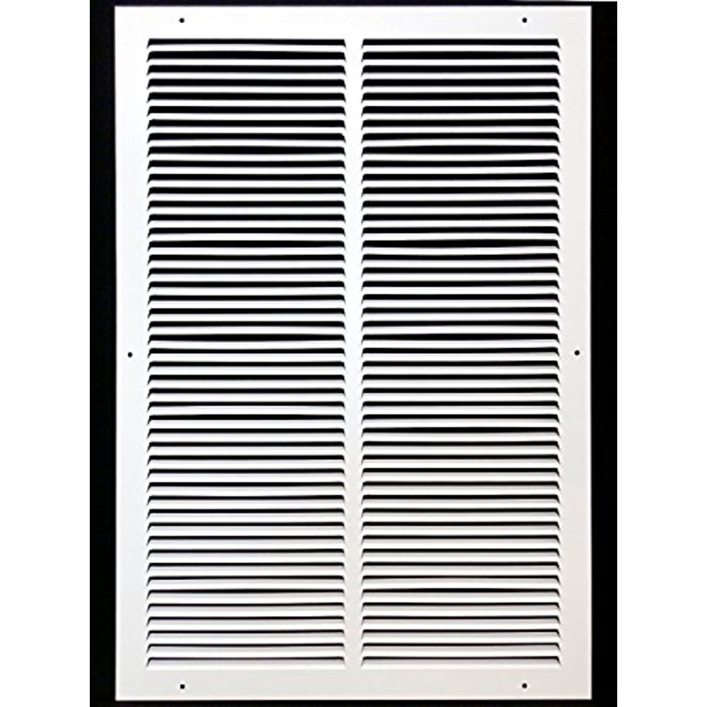 16"w X 30"h Steel Return Air Grilles Sidewall and Ceiling HVAC Duct