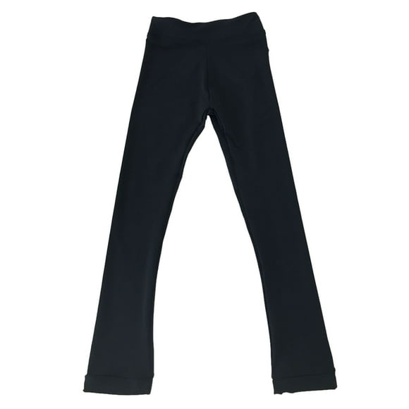 Pantalones de vestir de patinaje Leggings de entrenamiento Mujeres Niñas Medias con traje de de imitación Negro puro155 Sunnimix Conjunto de pantalones de patinaje