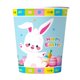 thumbnail image 1 of Vasos de papel con temática de Pascua, huevos de colores, vasos desechables de conejo, vasos de primavera para fiestas, jugos, café, bebidas frías y calientes, suministros para fiestas en casa., 1 of 6