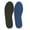 Black, variant on Opvise 1 Pair Sports Insoles Breathable Sweat Absorbption Sponge Shockproof 4D Massage Insert Cushion Pad for Men Women