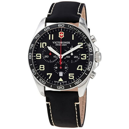 Victorinox Fieldforce Chronograph Quartz Black Dial Men's Watch 241852