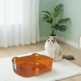 thumbnail image 6 of Gnmfd Large Cat Litter Box for Cats, Spill-Proof Open Design, Easy Access for Senior Cats, Leakproof Plastic Litter Tray, Suitable for All Litter Types, Large Size for Comfort and Cleaning, 6 of 6