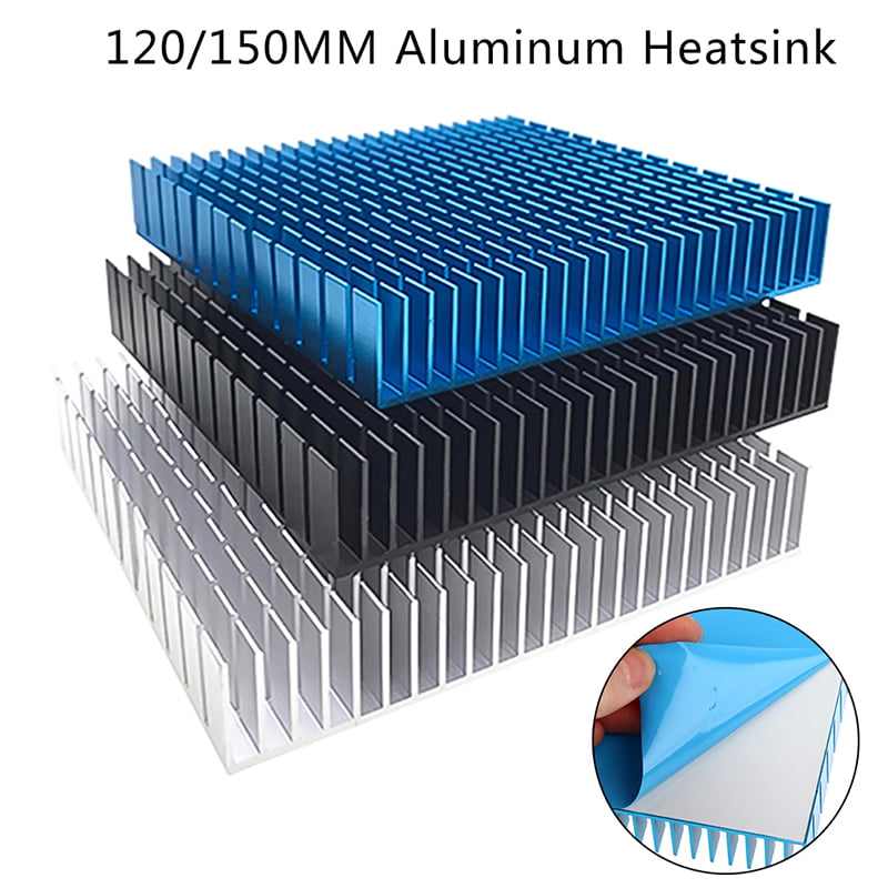 Silver Aluminium 15*20*16mm Slotted Electronic Heatsink Heat sink Cooling Block 