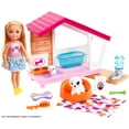 thumbnail image 2 of Barbie Estate indoor Furniture Dog House and Accessories Set with Puppy for Kids Ages 3 and Up, 2 of 6