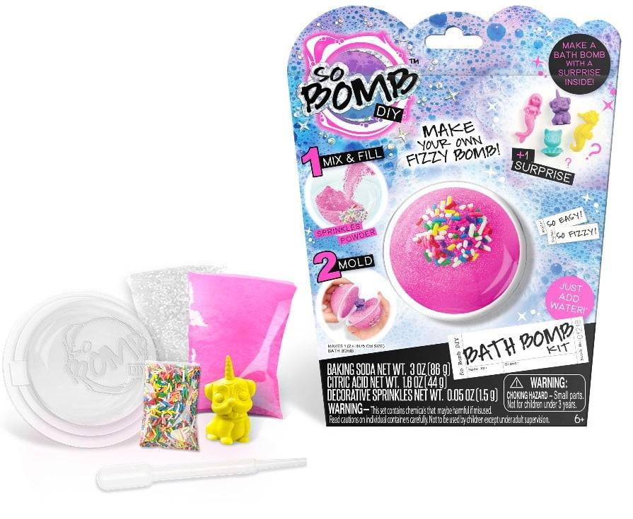 Create & Make Your Own Unicorn Glitter Bath Bomb Set Craft Educational Toy 0059 for sale online 