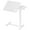 White, variant on Overbed Bedside Table Adjustable with Wheels, Mobile Standing Stand Up Rolling Laptop PC Desks with Tilting Top Height Tray Side Computer Workstation for Bedroom on Hospital Home Use, Ink
