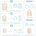 thumbnail image 2 of Compression Packing Cubes for Travel Women - Travel Bags Luggage Organizers Travel Essentials Compression Cubes for Travel Carry on Suitcases,Beige, 2 of 9