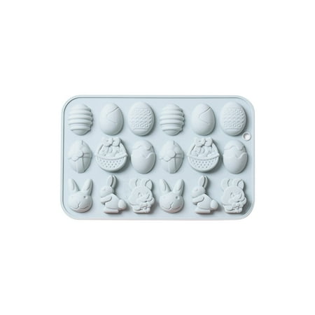 

Fjofpr Clearance 18 Easter Bunny Chocolate Mold Ice Mold Silicone Cake Mould for Kitchen Accessories