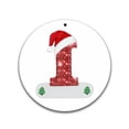 thumbnail image 1 of Christmas Pendant Creative Personalized Alphabet Hanging Ornament for Festive Christmas Tree Decoration, 1 of 8