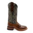 thumbnail image 2 of Ferrini Womens Maggie Embroidered Square Toe Pull On Cowboy  Mid Calf Boots, 2 of 6