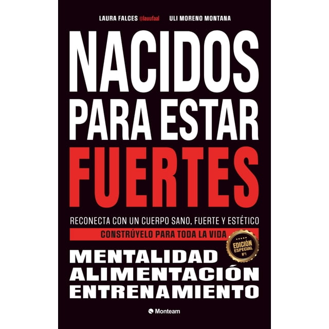 Libro Monteam Editorial Nacidos para estar fuertes Edición en Español